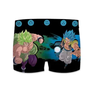 Set of 2 children's boxers Freegun Dragon ball super broly image-1