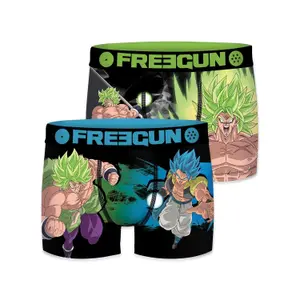 Set of 2 children's boxers Freegun Dragon ball super broly image-4