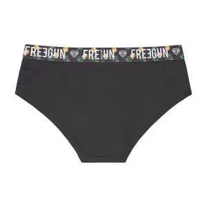 Boxer en coton bio feuille femme Freegun image-1