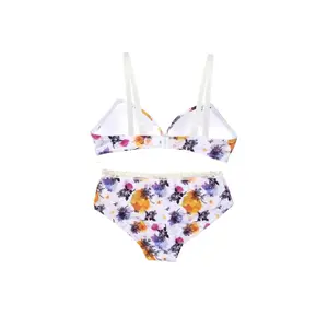 Ensemble soutien-gorge paddé et boxer fille Freegun image-3