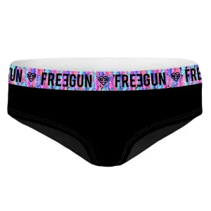 Boxer en coton bio avec ceinture subli femme Freegun image-0