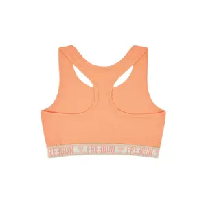 Brassière coton bio ceinture sublimation femme Freegun image-1