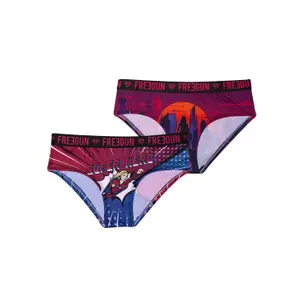 Lot de 2 boxers bande dessinée femme Freegun image-0