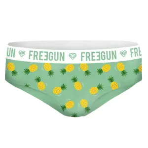 Boxer en coton imprimé d'eau ananas femme Freegun image-0