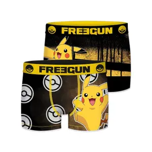 Lot de 2 boxers Freegun Pokemon grafitty image-0