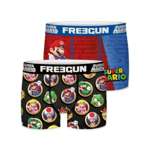 Lot de 2 boxers Freegun Super mario image-0