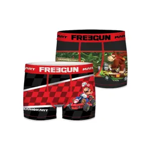 Set of 2 children's boxers Freegun Mario kart racing image-4
