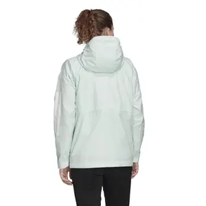 Giacca antivento da donna adidas 3-Stripes image-4