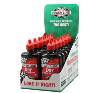 Set mit 12 Schmiermitteln Finish Line Display - Dry Lube image-0