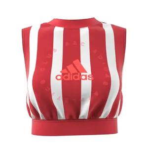 Camiseta de tirantes para mujer adidas Super-Cropped Graphics image-1