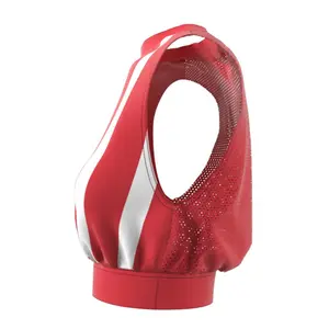 Camiseta de tirantes para mujer adidas Super-Cropped Graphics image-4