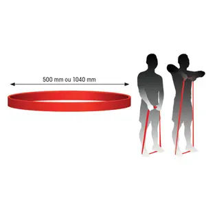 Elastiskt motståndsband 1 m x 32 mm x 4,5 mm image-0