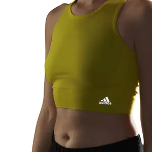 Camiseta de tirantes para mujer adidas 25/7 Primeknit Crop image-6