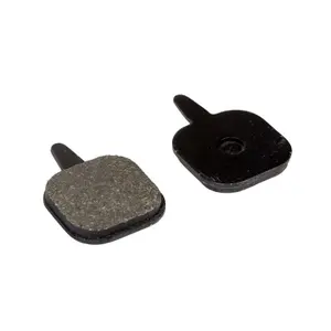 Ein Paar MTB-Fahrradbremsbeläge aus Halbmetall mit 1 Scheibenreiniger Fibrax Tektro Gemini-Novela image-0