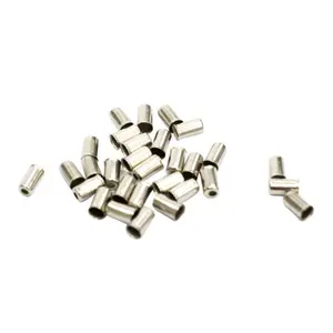 Scatola di 200 puntali in metallo per manicotti dei freni Fibrax