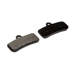 Bremsbelagspaar auf Karte mit 1 Reinigungstuch für die Bremsscheibe compatible vae und Elektromotorrad Fibrax Shimano Xtr M9120 Xt M8120-M8020 Slx M7120 Saint M820-M640-810 (Fibrax Semi Metal)Ron image-0