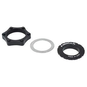 Disc brake adapter transforms disc mounting in 6 holes for all axles Fibrax Shimano Centerlock image-1