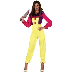 Killer clown disguise Fiestas Guirca image-0