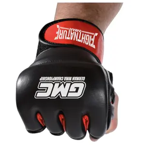 Gants de MMA en cuir Fightnature GMC image-1