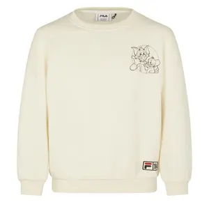 Oversized sweatshirt round neck child Fila Tawau image-0
