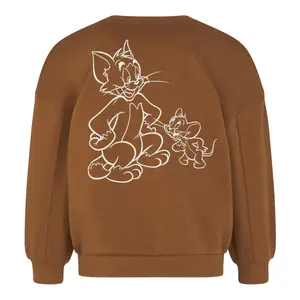 Oversized sweatshirt round neck child Fila Tawau image-1