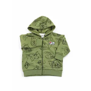 Printed hooded sweatshirt for kids Fila Tulsa image-0