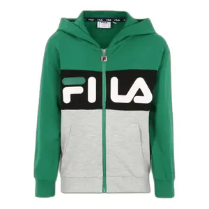 Baby hooded zip sweatshirt Fila Baar-ebenhausen Blocked image-0