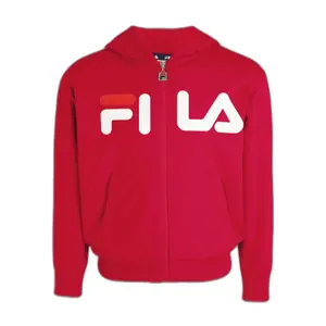 Sudadera con capucha y cremallera para niños Fila Balge Classic Logo image-0