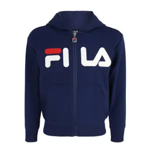 Sweatshirt zipped hooded baby Fila Balge Classic Logo image-0