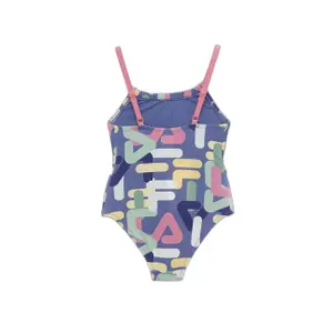Baby girl 1-piece swimsuit Fila Sinah AOP image-1