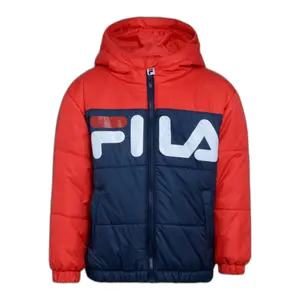 Kid's Puffer Jacket Fila Berkenthin Blocked image-0
