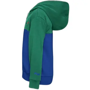 Sudadera con capucha y cremallera para niños Fila Bernstorf Blocked Graphic image-2