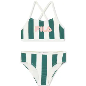 Striped two-piece swimsuit for baby girl Fila Cevoli AOP image-2