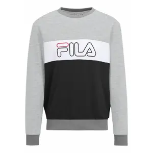 Sudadera de cuello redondo Fila Stanton Blocked Logo image-0