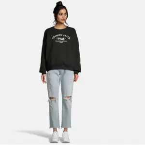 Sudadera de cuello redondo Fila Brand Loose Fit image-1