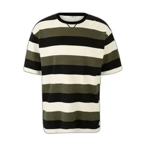 Camiseta Fila Taichung Striped Dropped Shoulder image-0