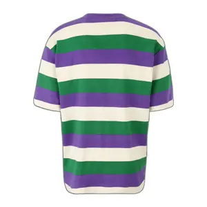 Camiseta Fila Taichung Striped Dropped Shoulder image-1