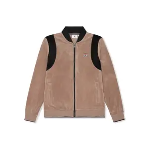 Velour-Sweatjacke Fila Adriano Regular image-0