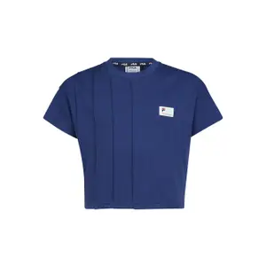 Ribbed crop top t-shirt for girls Fila Taucha image-0