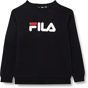 Classic logo sweatshirt round neck child Fila Sordal image-0