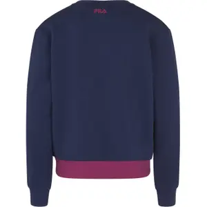 T-shirt short round neck blocked girl Fila Brugge image-1