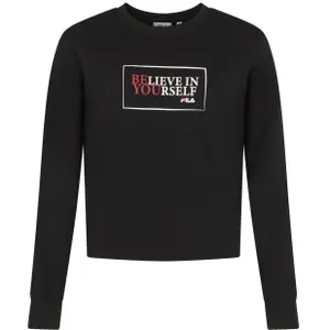 Short round neck sweatshirt girl Fila Belli image-0