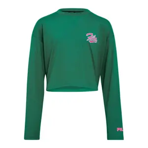 Girl's long-sleeved crop T-shirt Fila Trins image-0