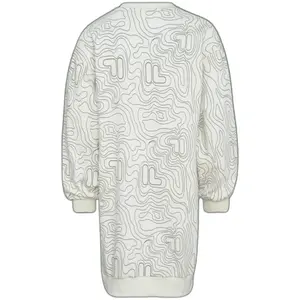 Girl's round-neck sweater dress Fila Binswangen Aop image-1