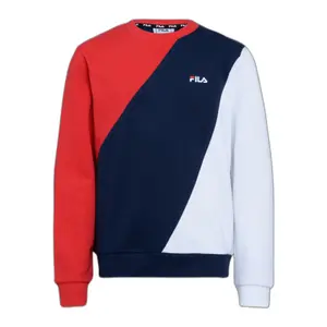 Sudadera crop cuello redondo niña Fila Bichl Blocked image-0