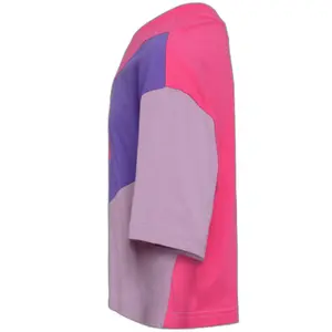 Girl's crop T-shirt Fila Biburg Blocked image-2