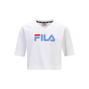 Girl's crop col-v T-shirt Fila Lambsborn image-0