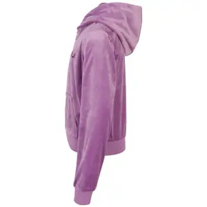 Children's velour hoodie Fila Longuich Velvet image-2