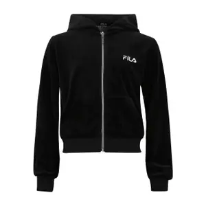 Children's velour hoodie Fila Longuich Velvet image-0