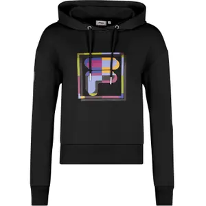 Sweatshirt crop top à capuche femme Fila Brissago image-0